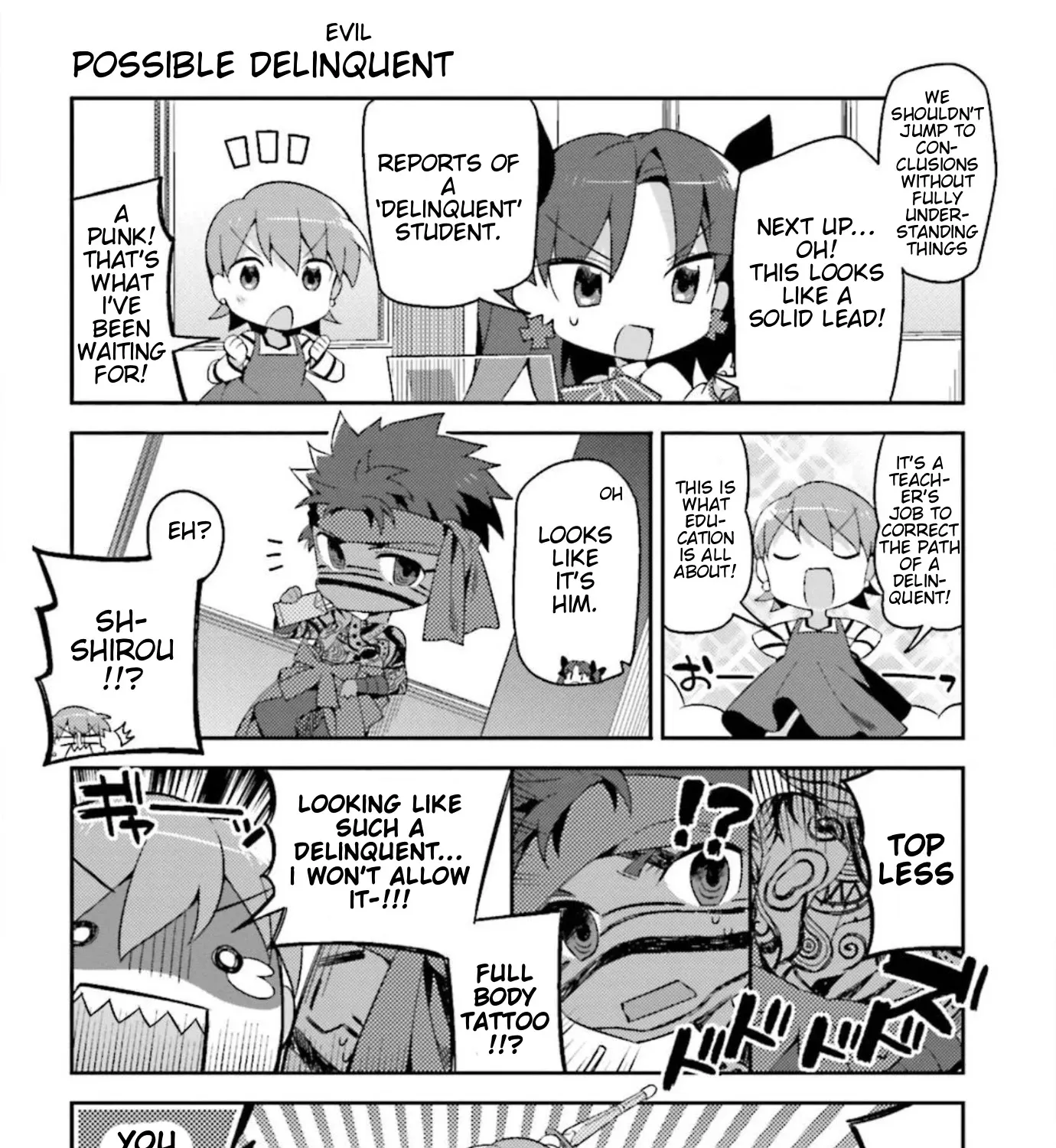 Type-Moon Gakuen - Chibi Chuki! Chapter 9 page 23 - MangaKakalot