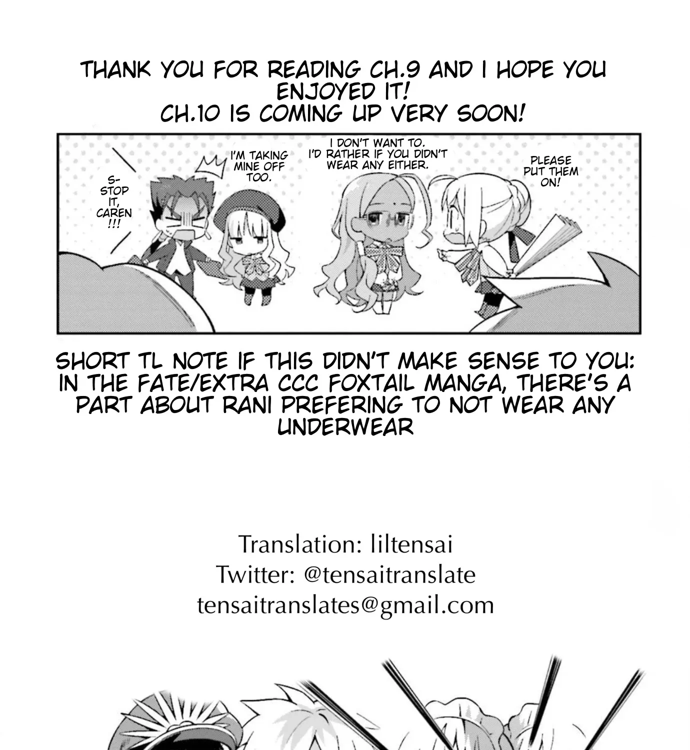 Type-Moon Gakuen - Chibi Chuki! Chapter 9 page 41 - MangaKakalot