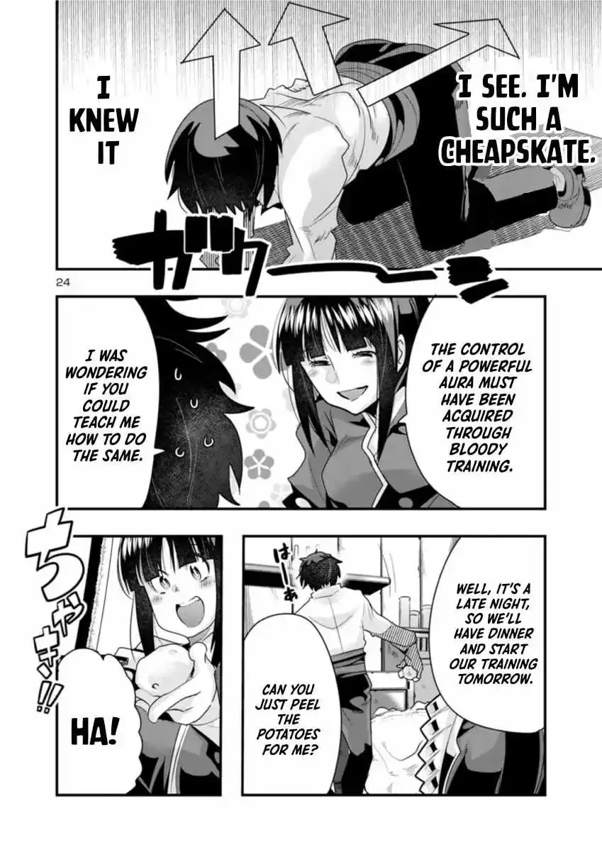 Uchi no Deshi ga Itsu no Manika Jinrui Saikyou ni Natte-ite, Nan no Sainou Monai Shishou no Ore ga, Sore wo Koeru Uchuu Saikyou ni Go Nintei Sareteiru Kudan ni Tsuite Chapter 1 page 26 - MangaKakalot