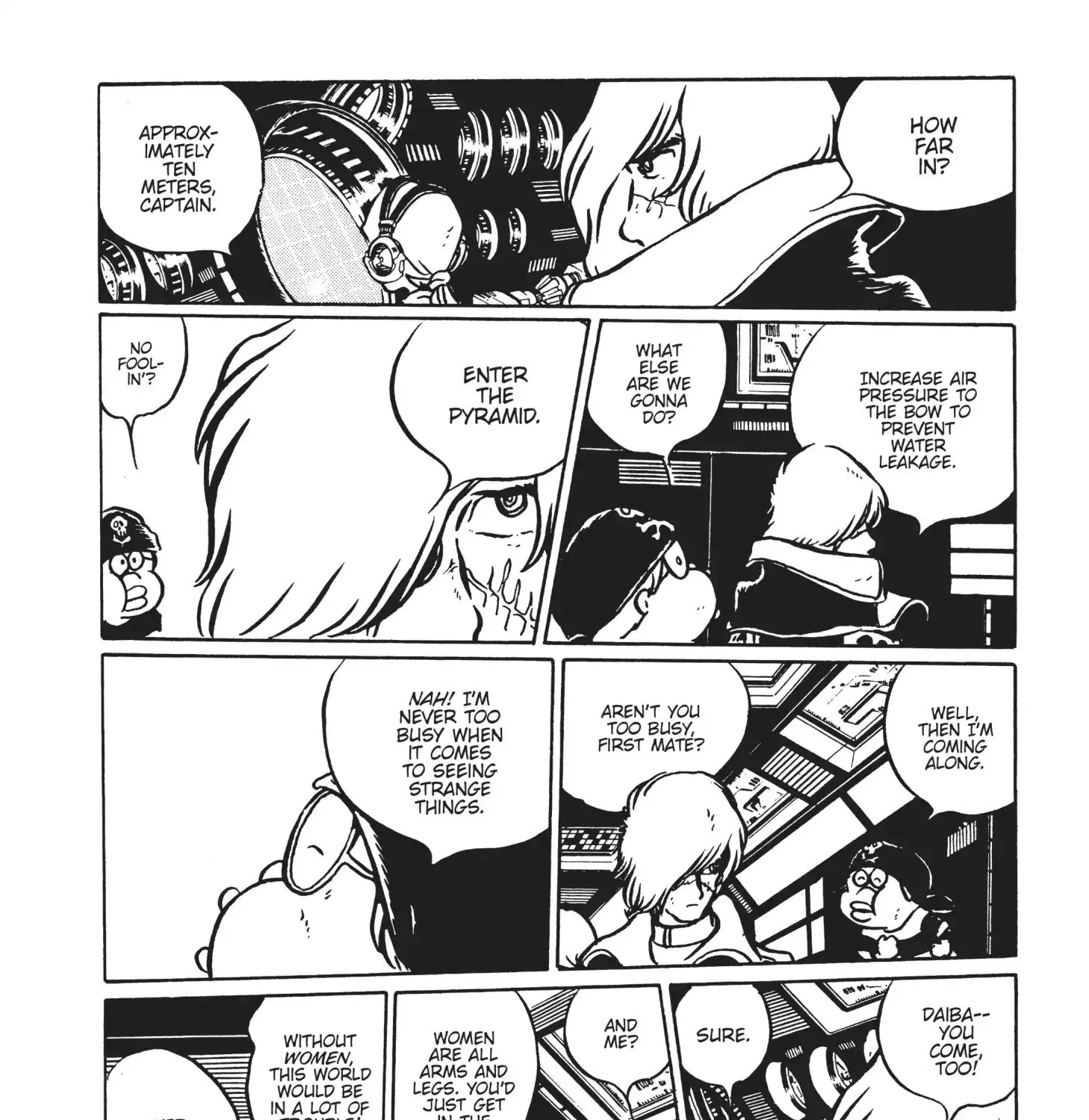 Uchuu Kaizoku Captain Harlock Chapter 11 page 4 - MangaKakalot