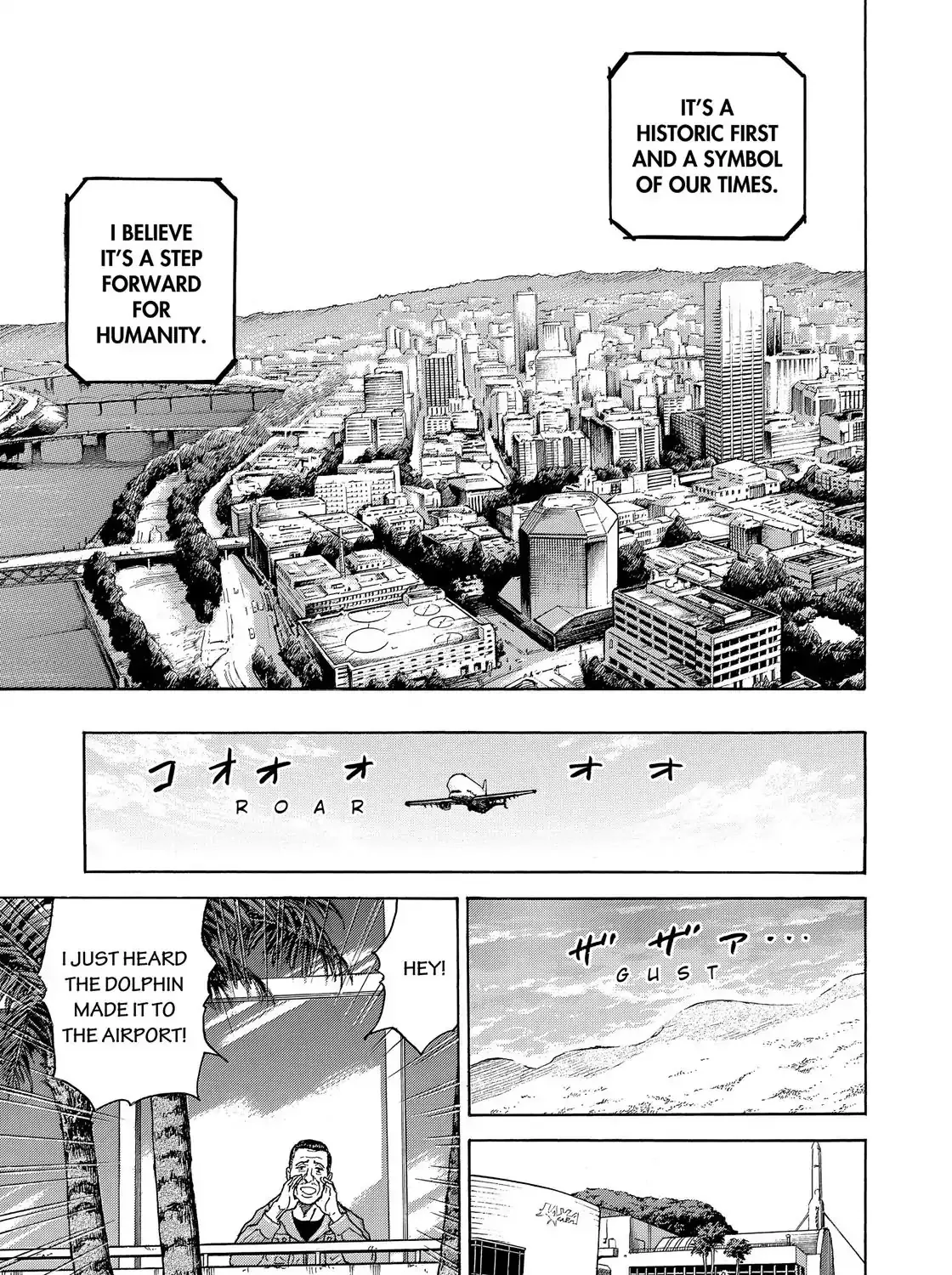 Uchuu Kyoudai Chapter 324 page 39 - Mangabat