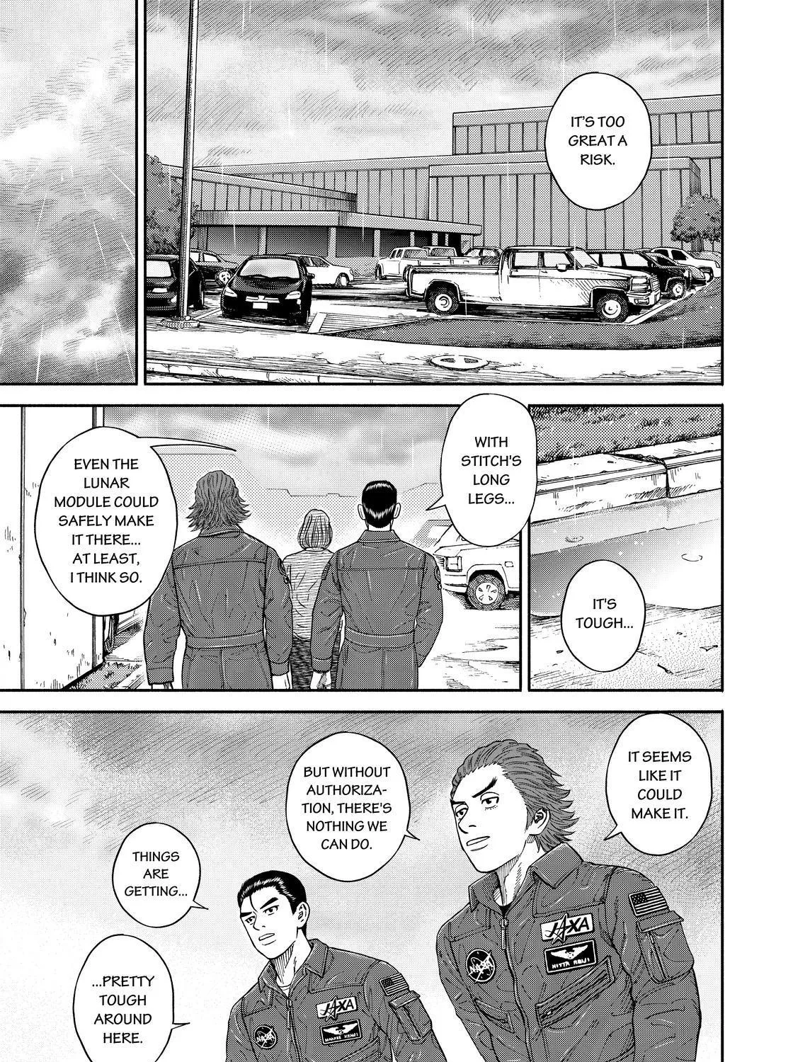 Uchuu Kyoudai Chapter 351 page 21 - Mangabat