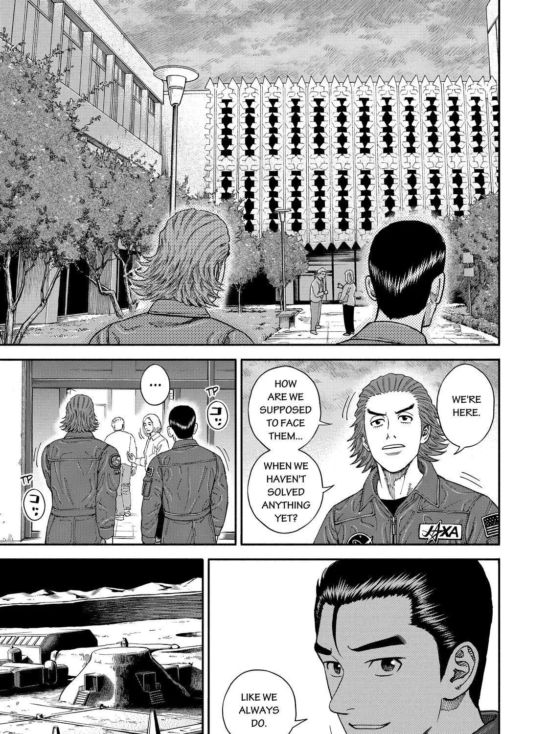 Uchuu Kyoudai Chapter 351 page 25 - Mangabat