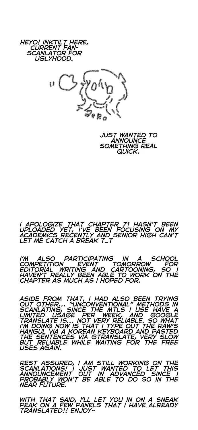 Uglyhood Chapter 70.5 page 2 - MangaNato