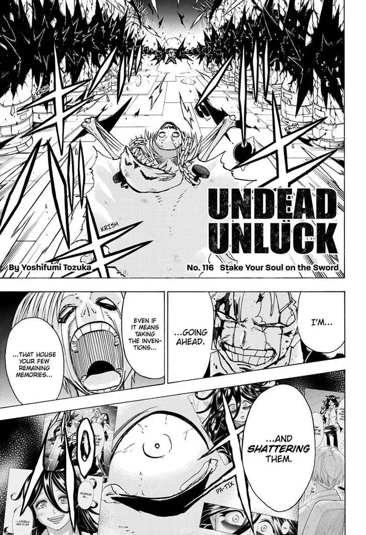 Undead + Unluck Chapter 116 page 1 - MangaKakalot