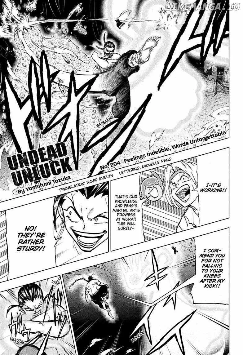 Undead + Unluck Chapter 204 page 2 - MangaKakalot