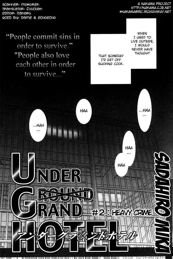 Under Grand Hotel Chapter 2.1 page 4 - MangaKakalot