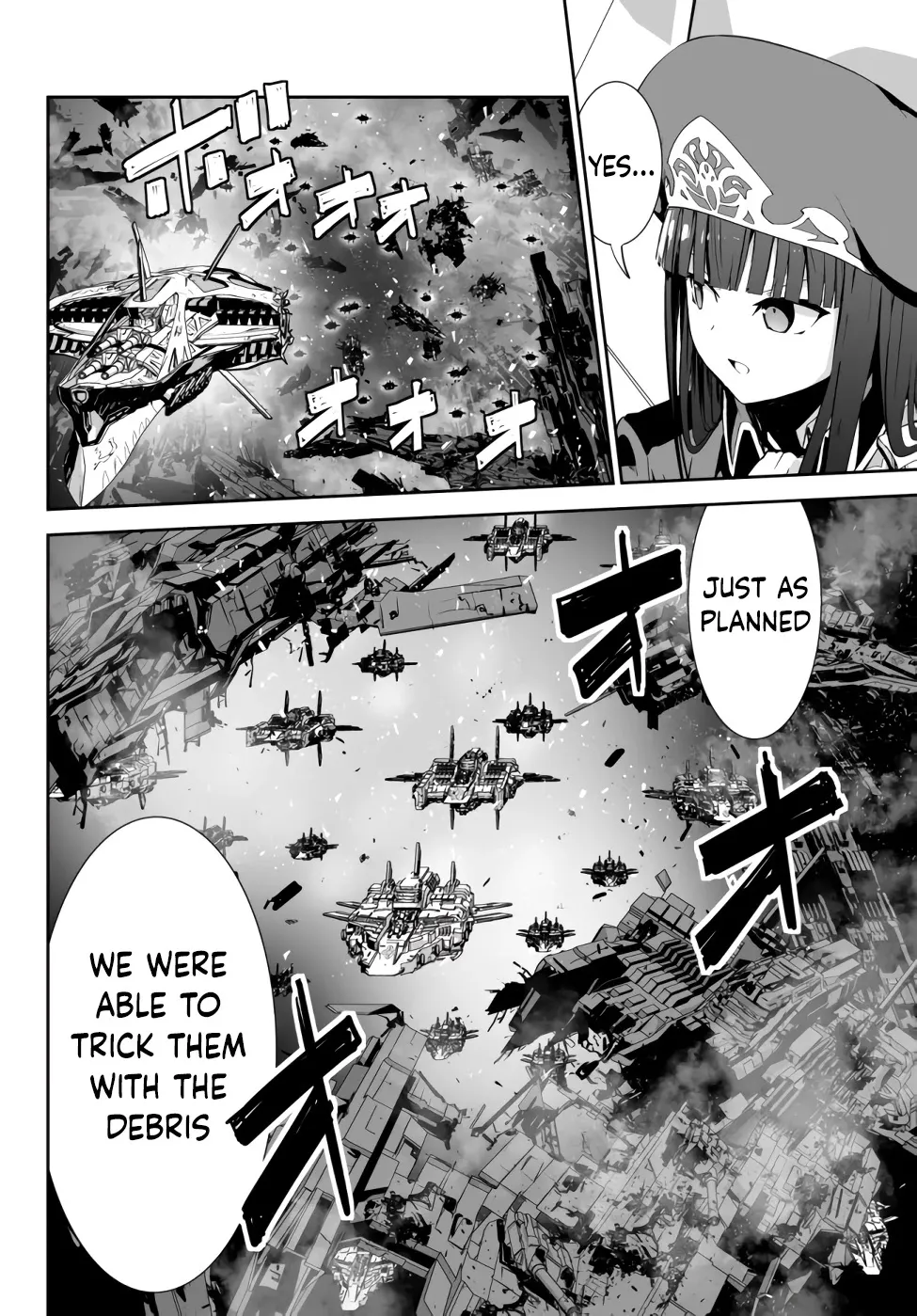 Unparalleled Path ~ Reincarnated as the AI for a Space Battleship ~ Chapter 9 page 13 - MangaKakalot