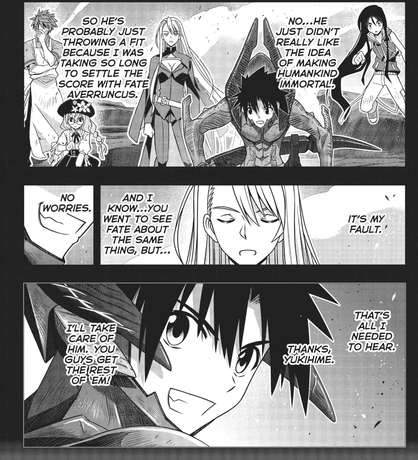 Uq Holder! Chapter 165 page 33 - MangaNato