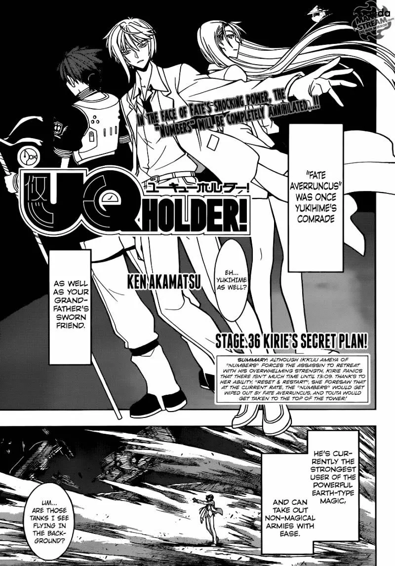 Uq Holder! Chapter 36 page 1 - MangaNato