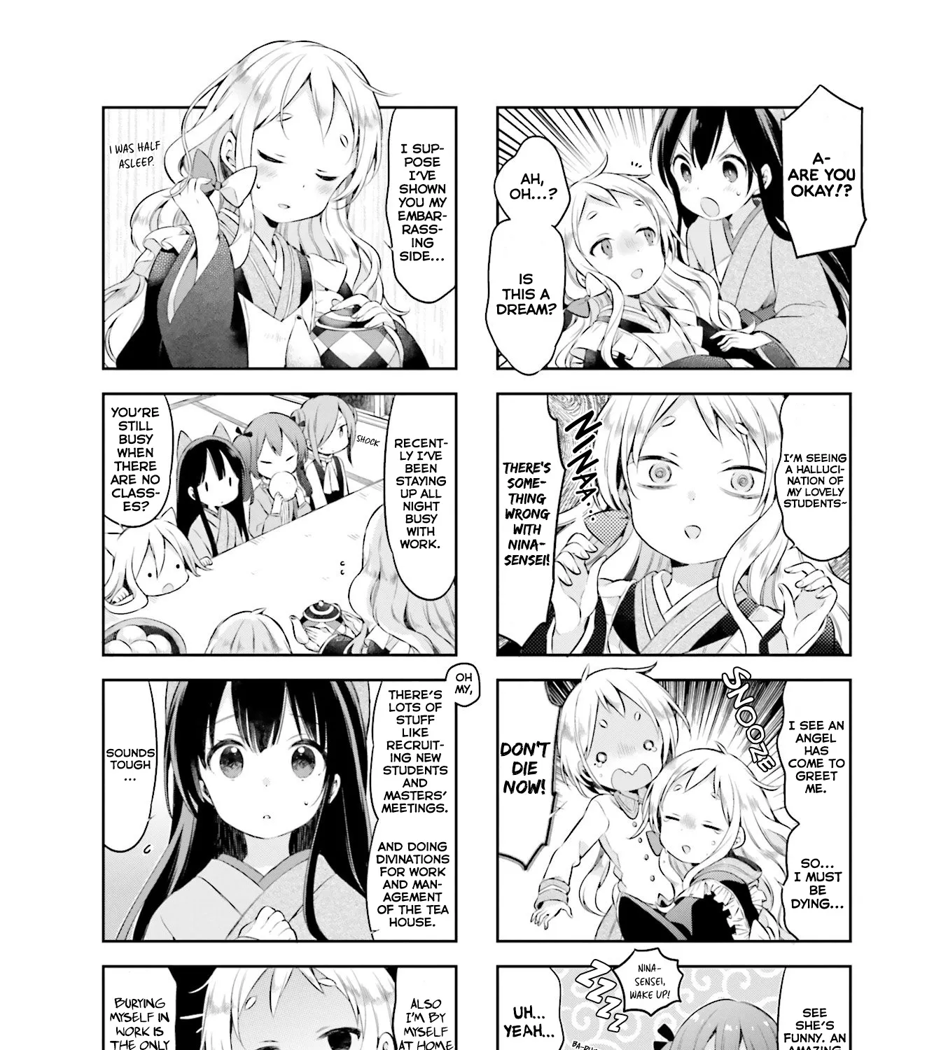 Urara Meirochou Chapter 37 page 9 - MangaNato