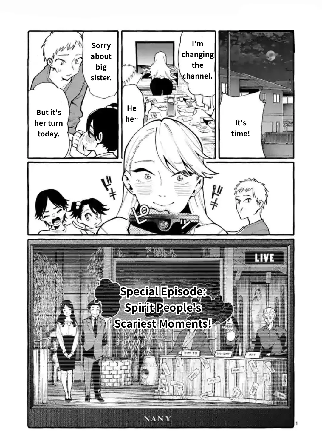 Ushiro no Shoumen Kamui-san Chapter 18 page 1 - Mangabat