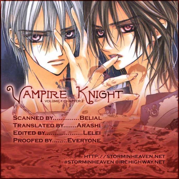 Vampire Knight Chapter 2 page 1 - MangaKakalot