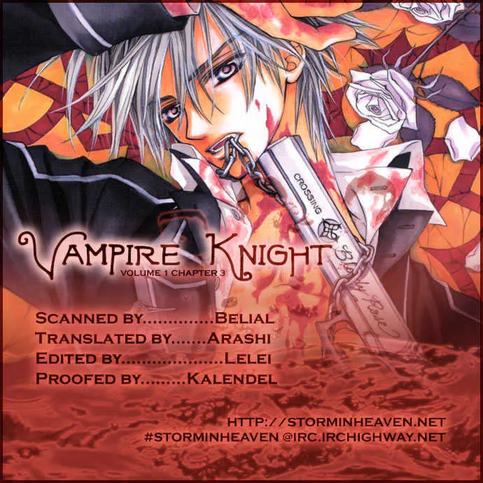 Vampire Knight Chapter 3 page 1 - MangaKakalot