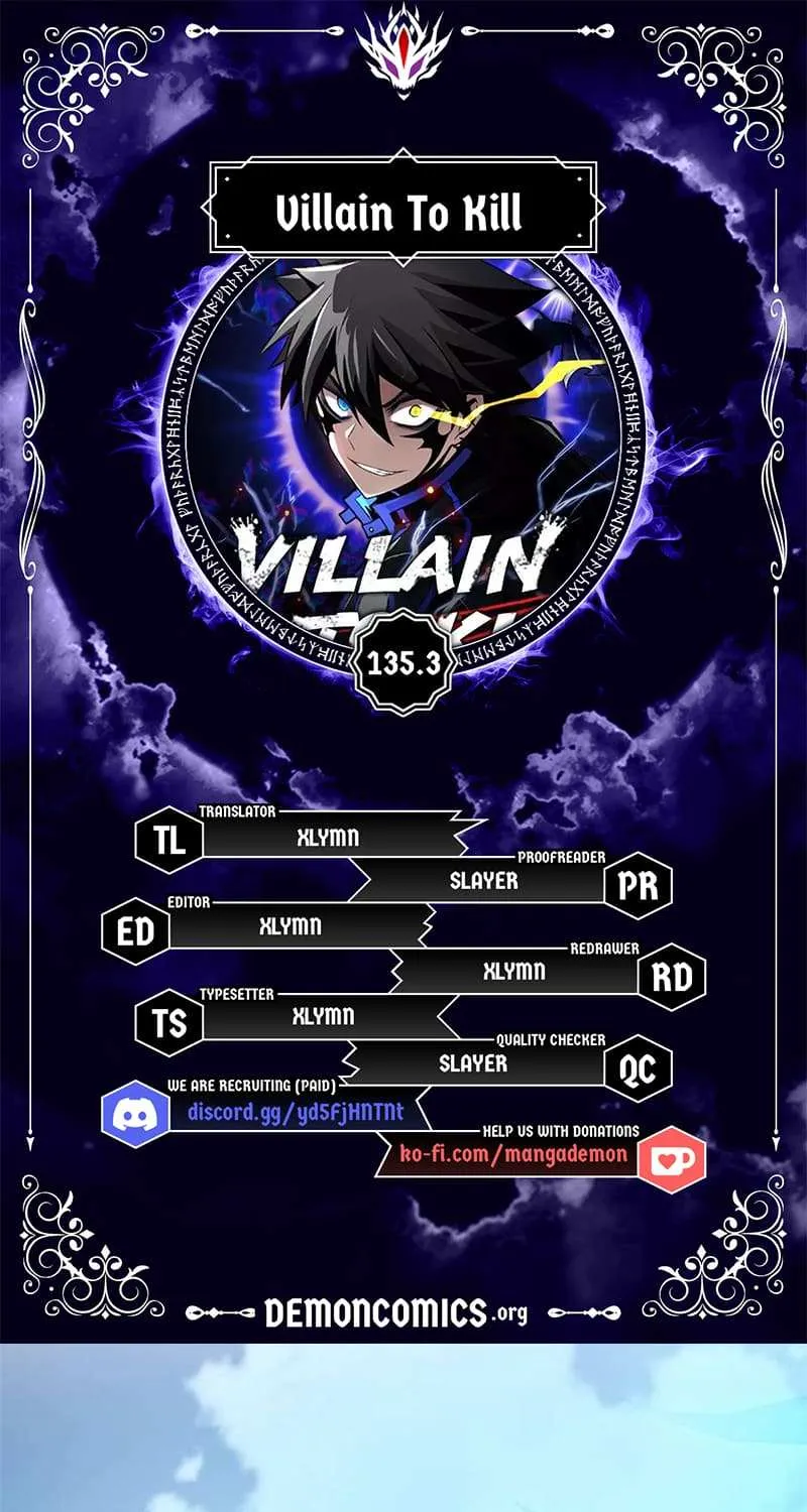 Villain To Kill Chapter 135.3 page 1 - MangaNato