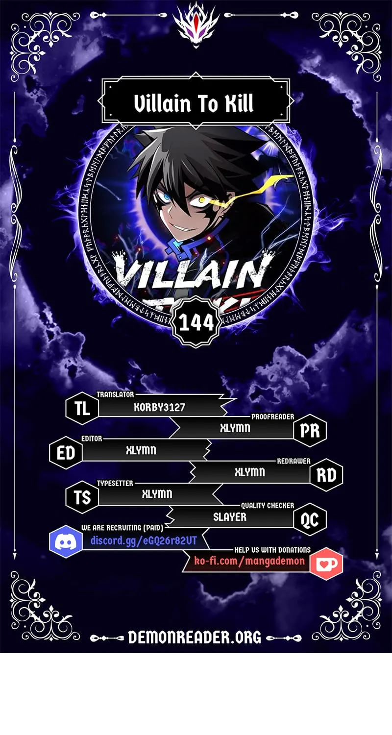 Villain To Kill Chapter 144 page 1 - MangaNato