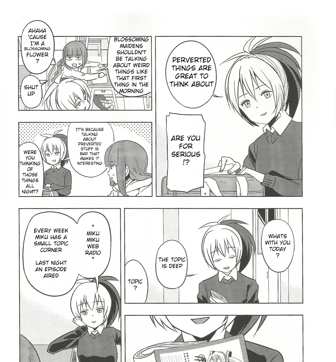 VOCALOID - Feelings Quickly Become Awkward Chapter 2 page 3 - MangaKakalot