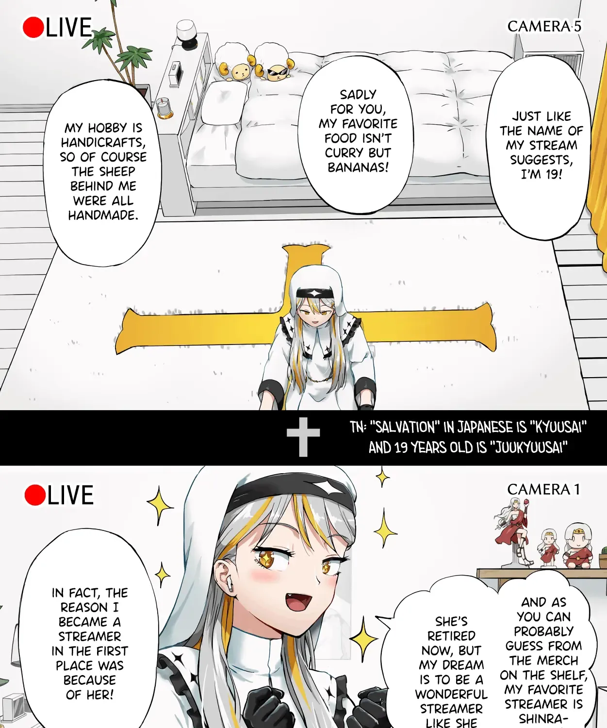 Vtuber Savior ✟ Messiah-chan Chapter 7 page 3 - MangaNato