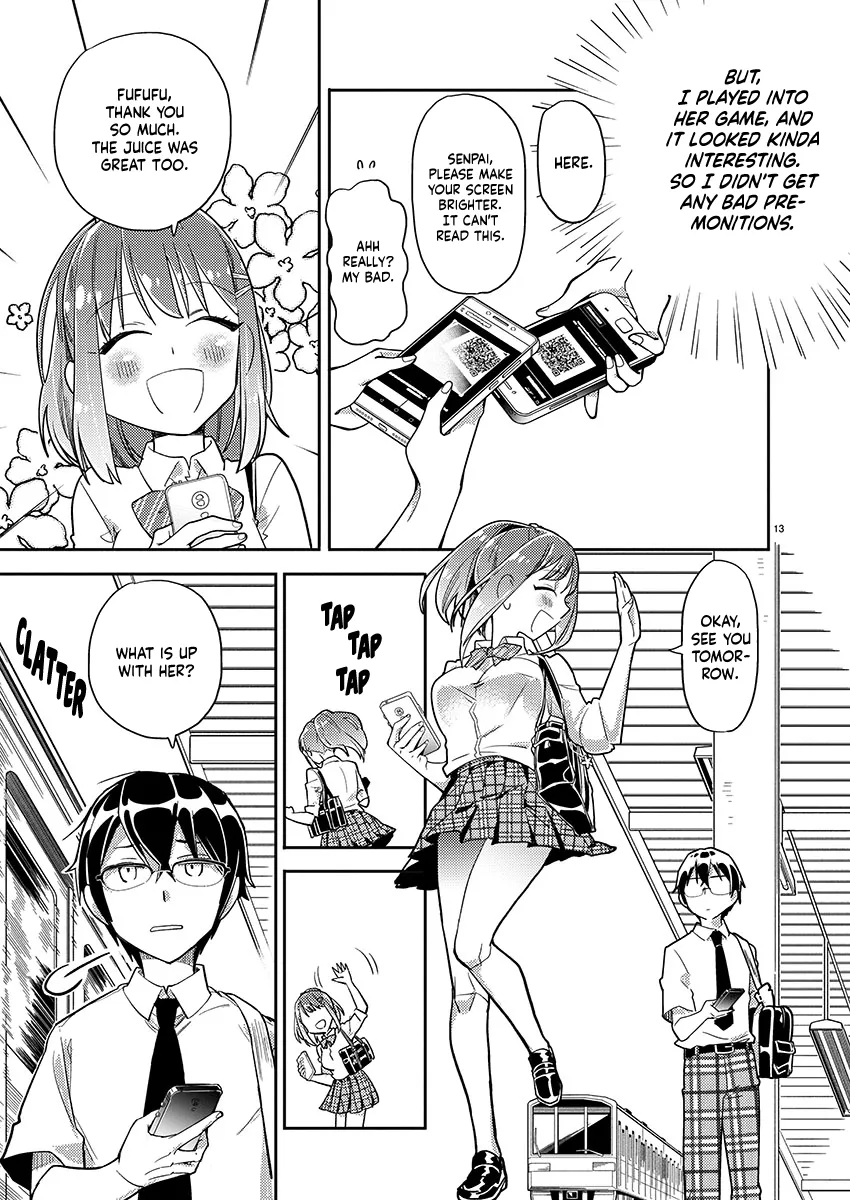 Watashi No Shiranai Senpai No 100 Ko No Koto Chapter 1 page 14 - MangaNato