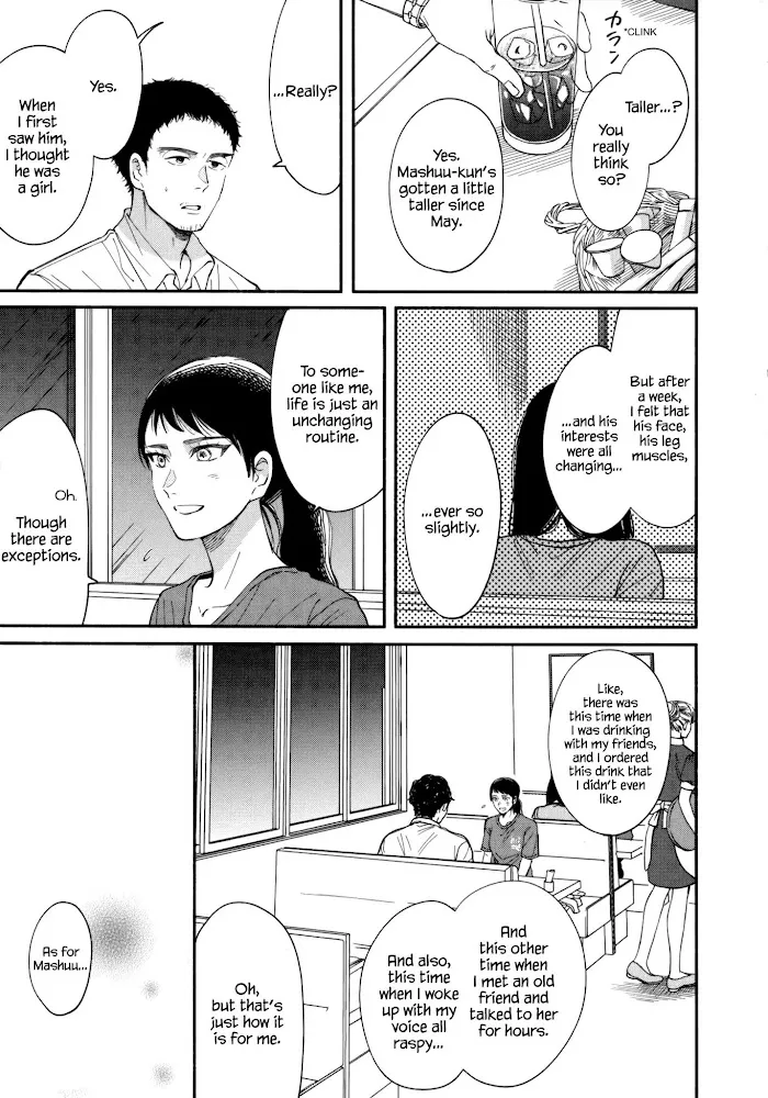 Watashi No Shounen Chapter 11 page 21 - MangaNato