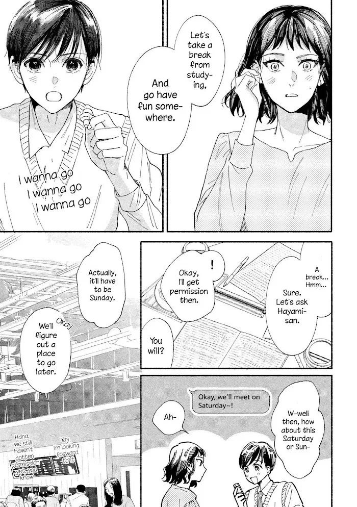 Watashi No Shounen Chapter 37 page 13 - MangaNato