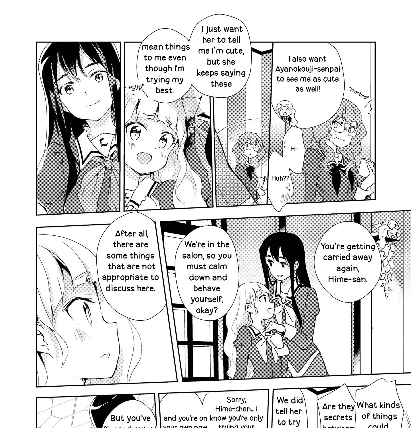 Watashi No Yuri Wa Oshigoto Desu! Chapter 2 page 35 - MangaNato