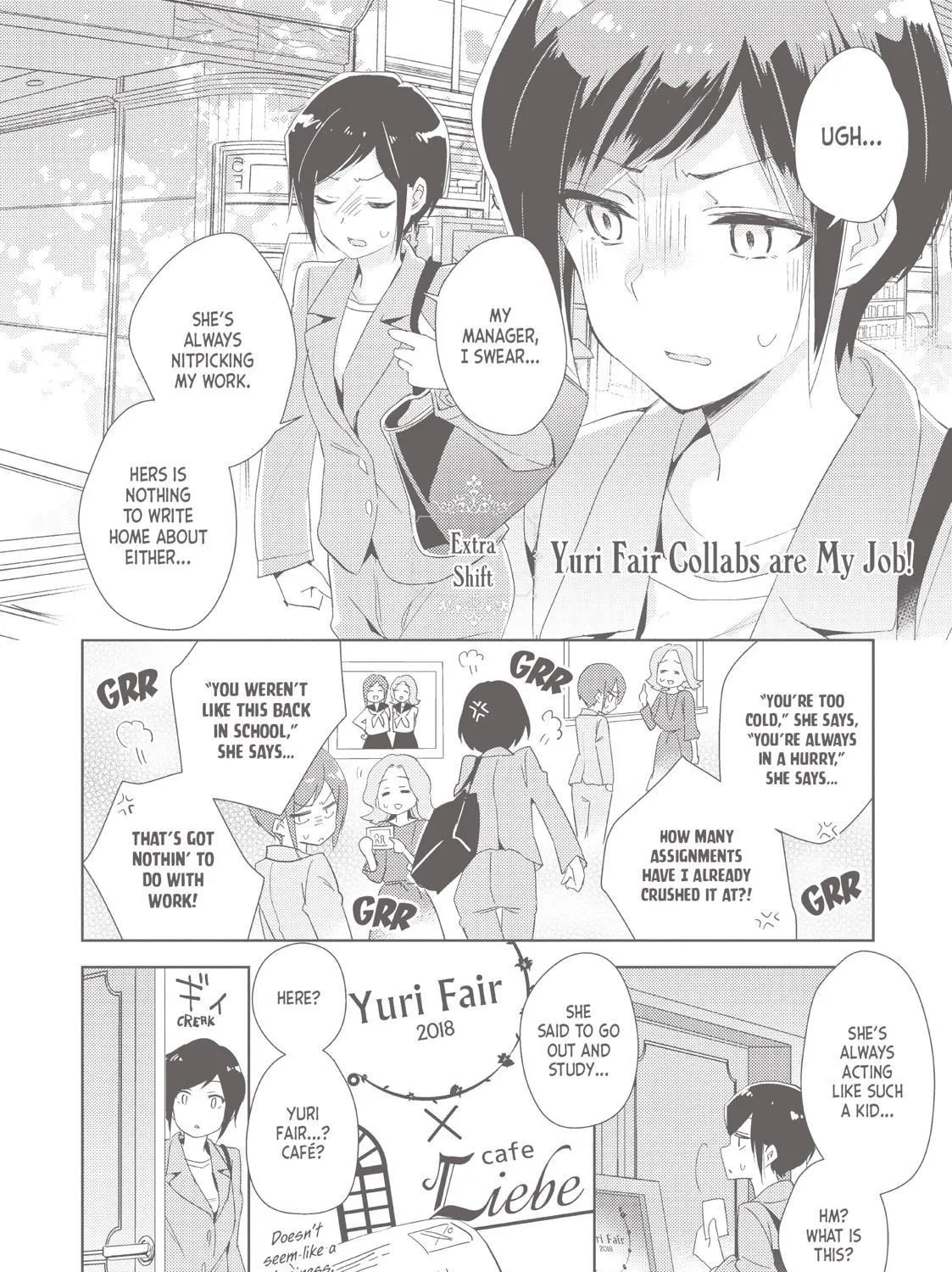 Watashi No Yuri Wa Oshigoto Desu! Chapter 21.5 page 1 - MangaNato