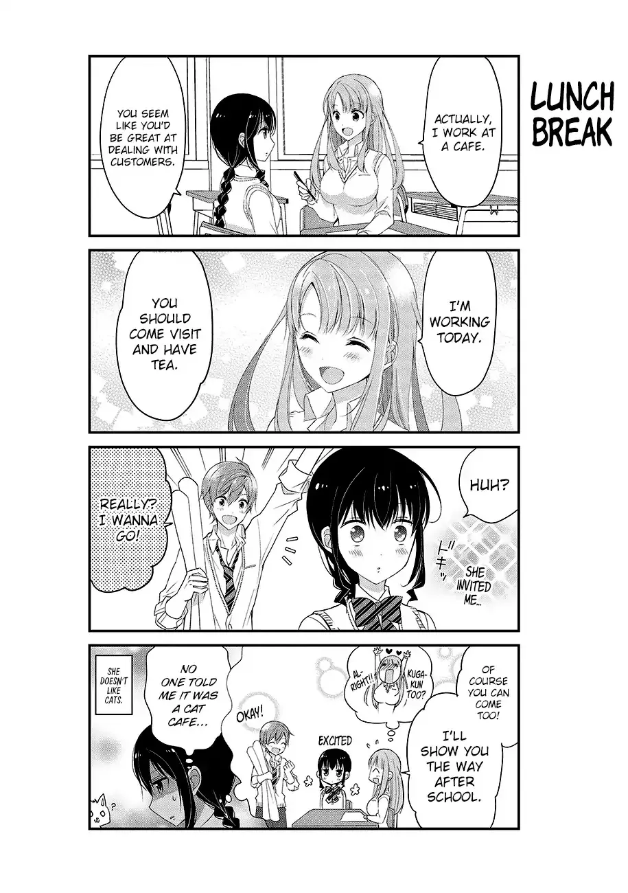 Watashitachi Wa Koi Wo Shiranai Chapter 8.1 page 3 - MangaNato