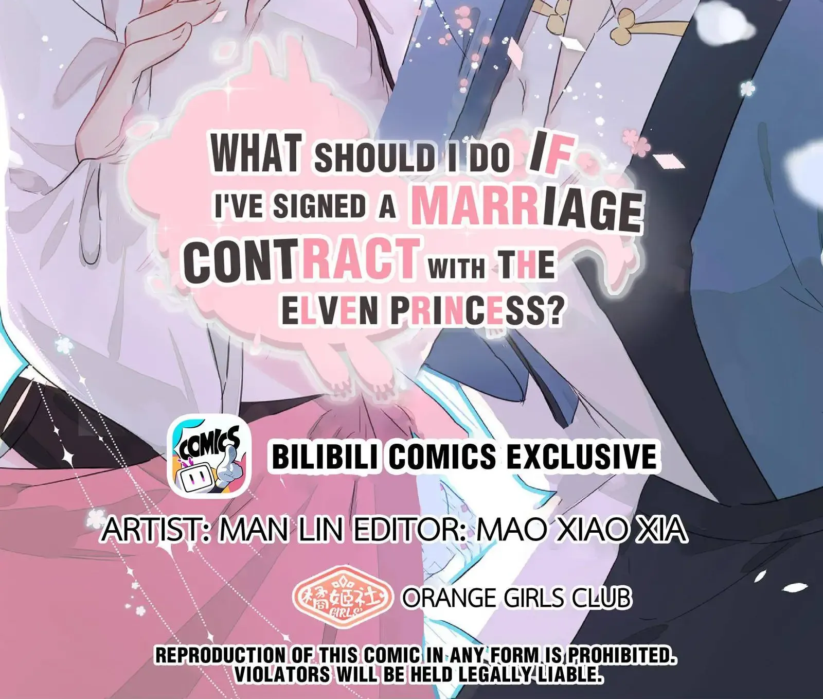 What Do I Do If I Signed a Marriage Contract With the Elf Princess? - Page 1