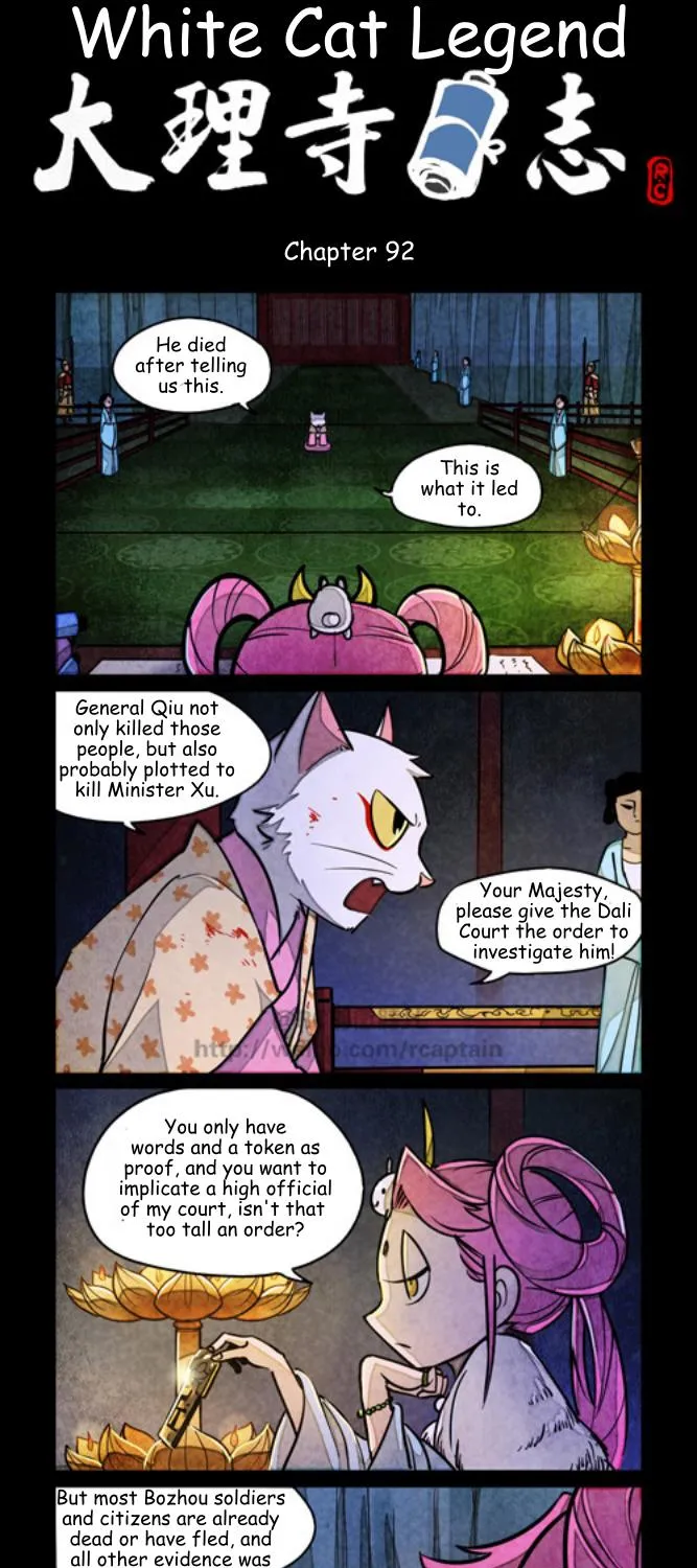 White Cat Legend Chapter 92 page 1 - MangaNato