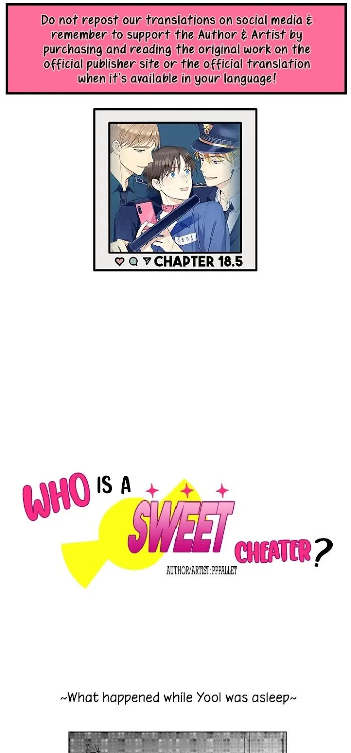 Who Is A Sweet Cheater? Chapter 18.5 page 1 - MangaKakalot