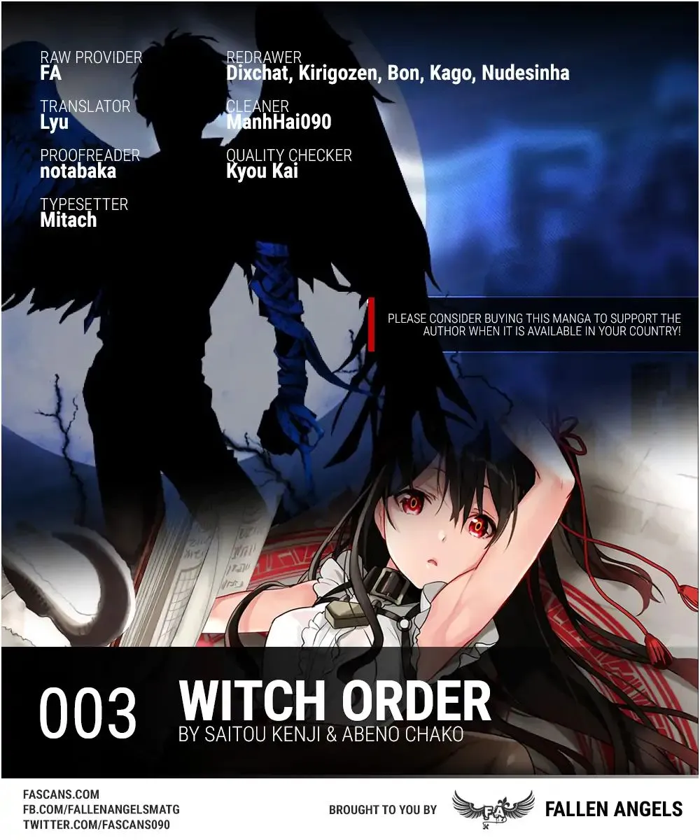 Witch Order Chapter 3 page 1 - MangaNato