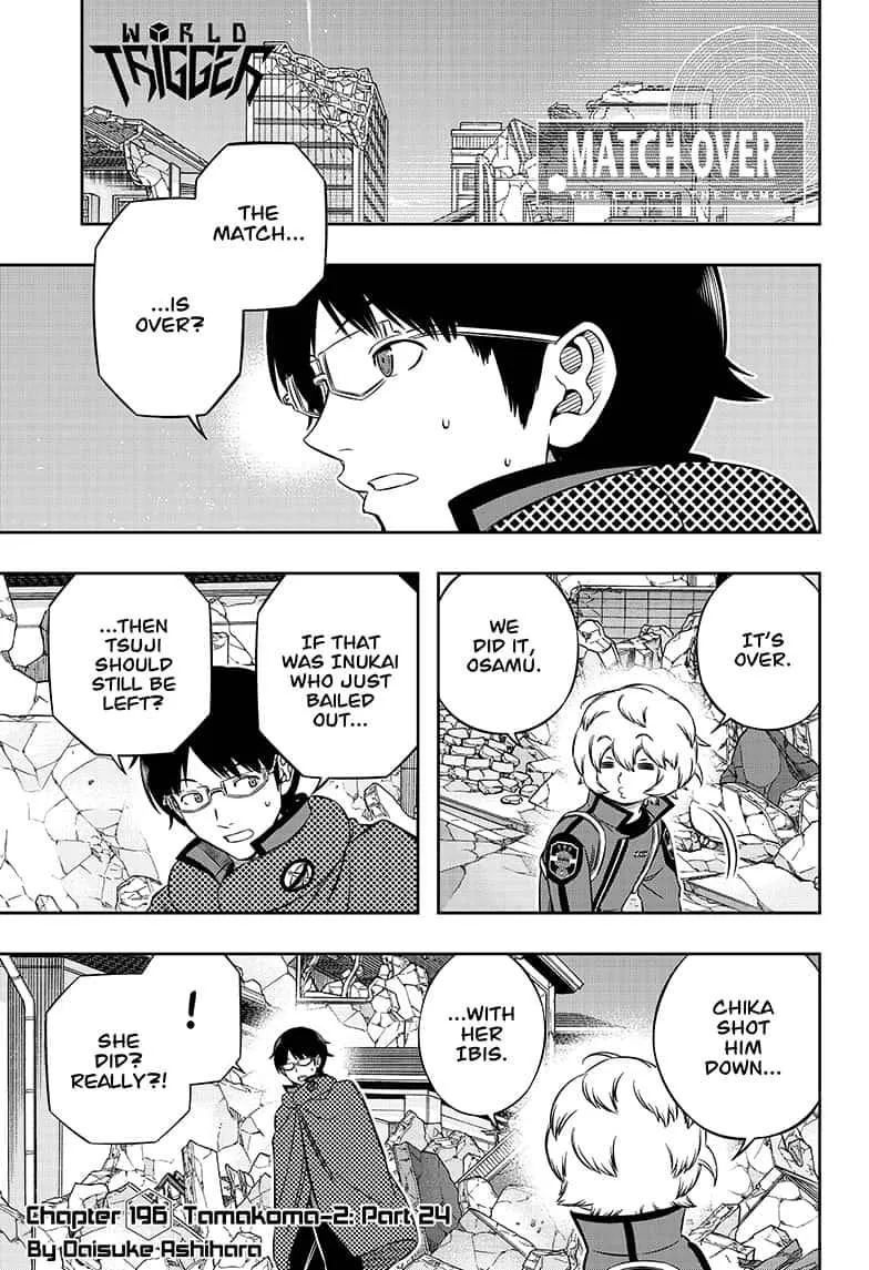 World Trigger Chapter 196 page 1 - MangaKakalot