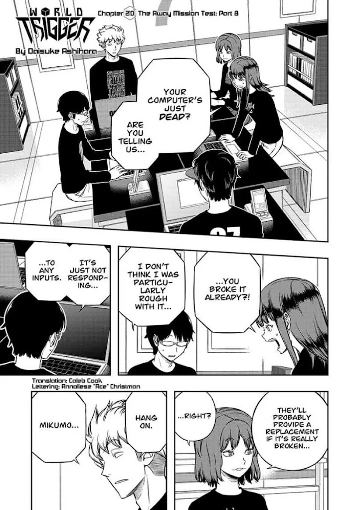 World Trigger Chapter 210 page 1 - MangaKakalot