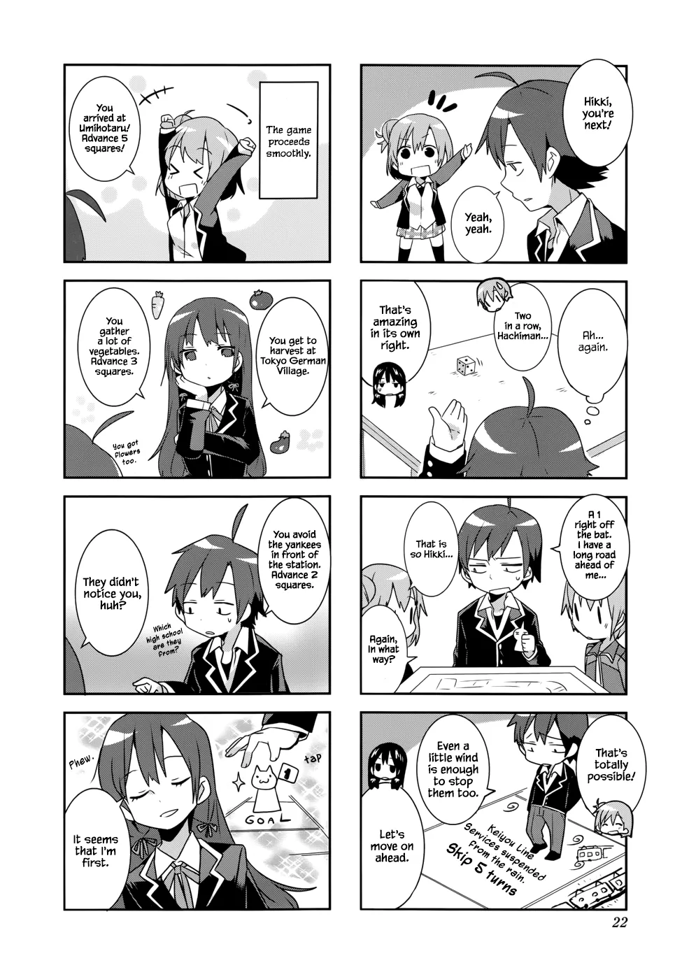 Yahari 4-koma Demo Ore no Seishun Love Come wa Machigatteiru. Chapter 2 page 6 - MangaKakalot