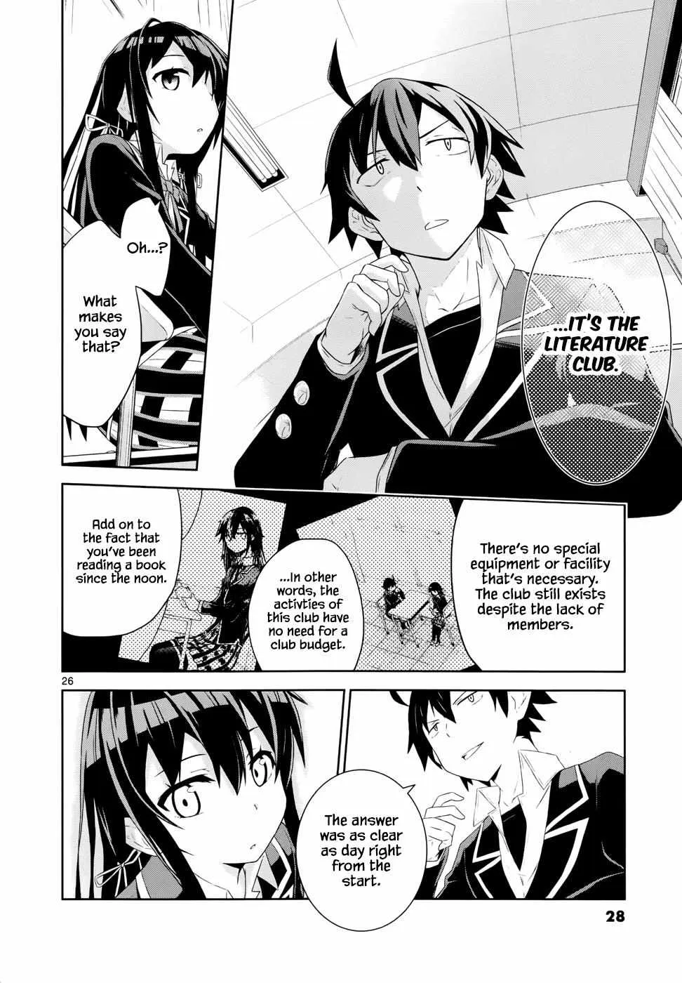 Yahari Ore No Seishun Love Come Wa Machigatteiru @comic Chapter 1 page 27 - MangaNato