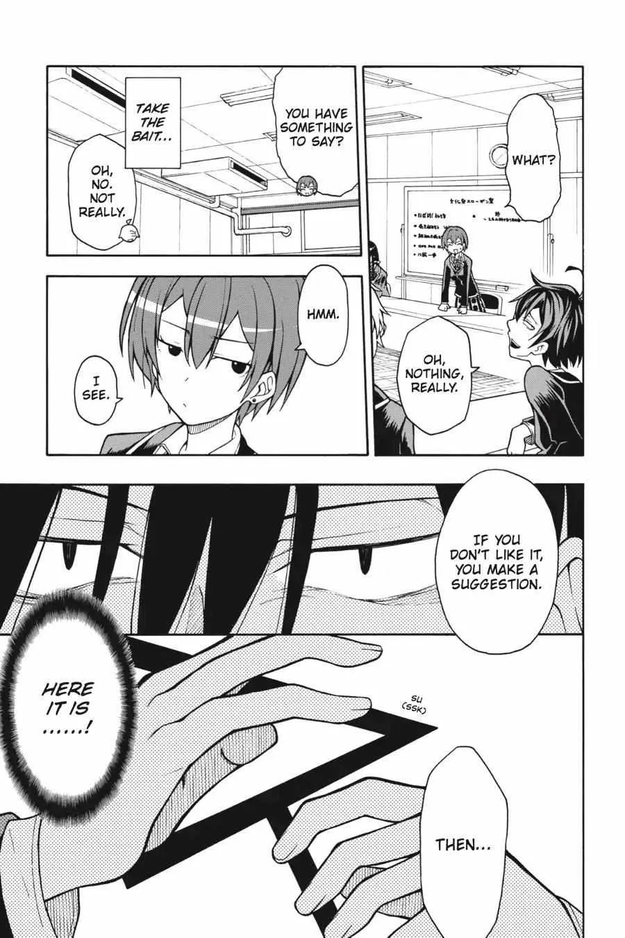 Yahari Ore No Seishun Love Come Wa Machigatteiru @comic Chapter 39 page 25 - MangaNato