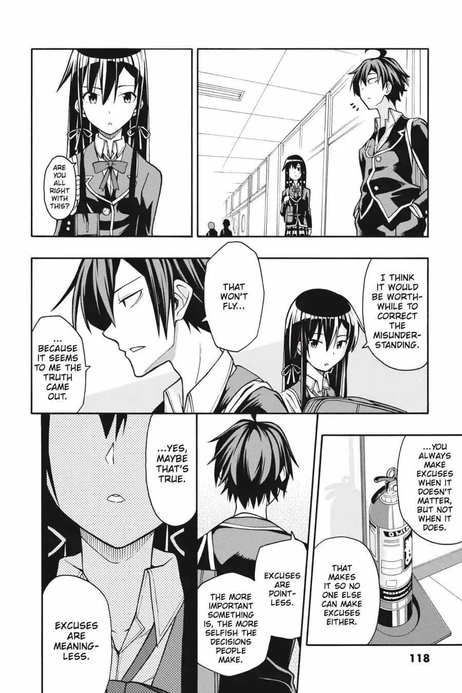 Yahari Ore No Seishun Love Come Wa Machigatteiru @comic Chapter 39 page 34 - MangaNato