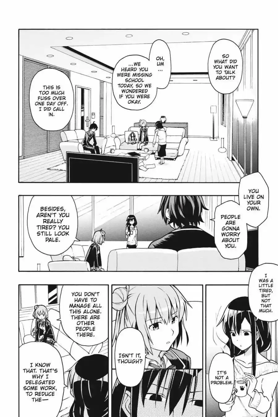 Yahari Ore No Seishun Love Come Wa Machigatteiru @comic Chapter 39 page 10 - MangaNato