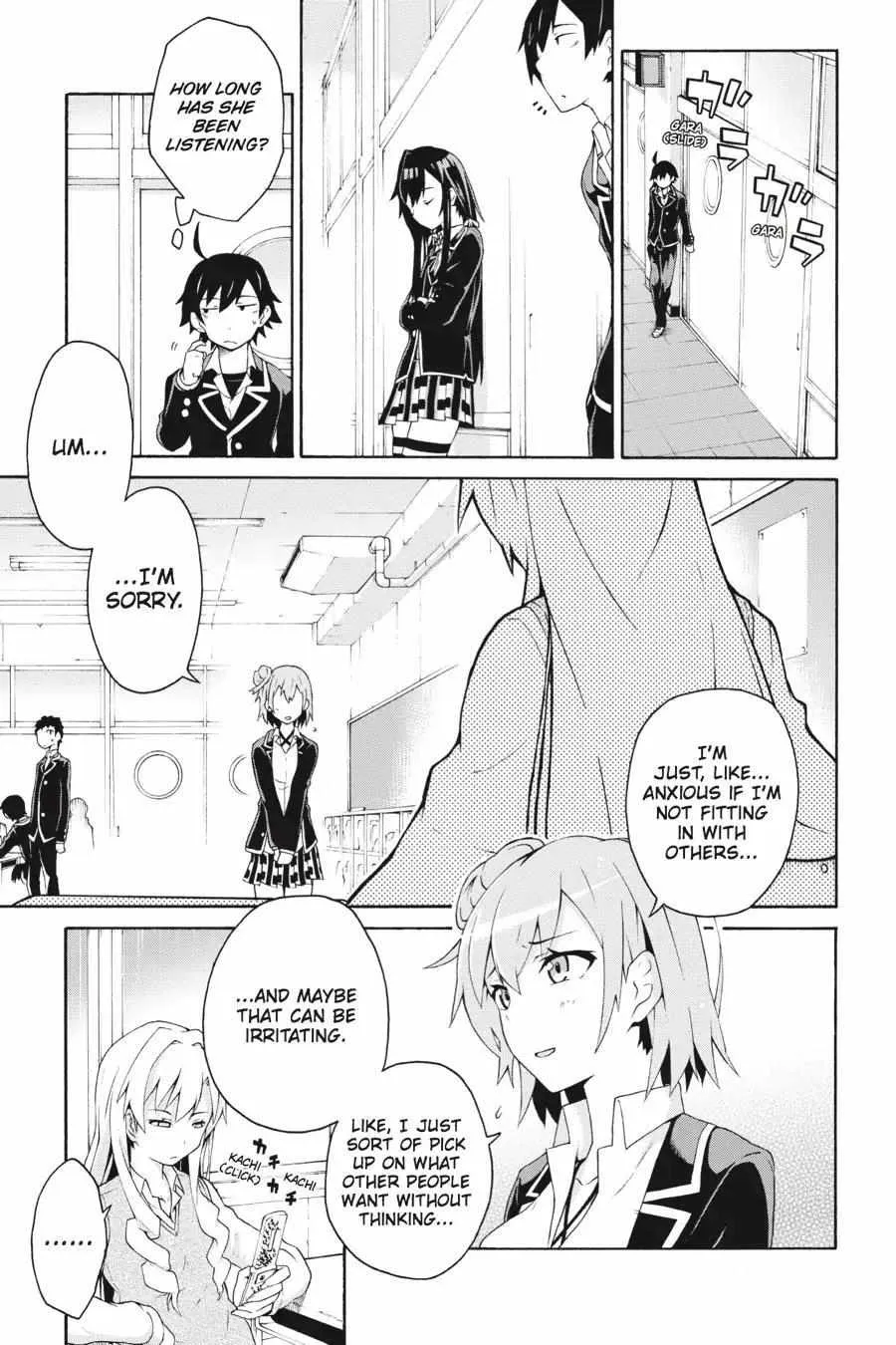 Yahari Ore No Seishun Love Come Wa Machigatteiru @comic Chapter 4 page 21 - MangaNato