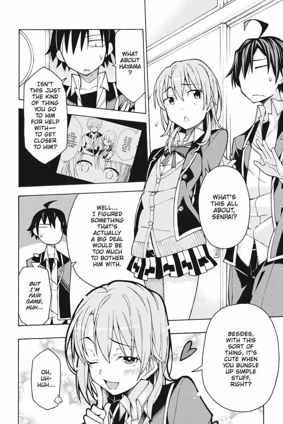 Yahari Ore No Seishun Love Come Wa Machigatteiru @comic Chapter 59 page 23 - MangaNato