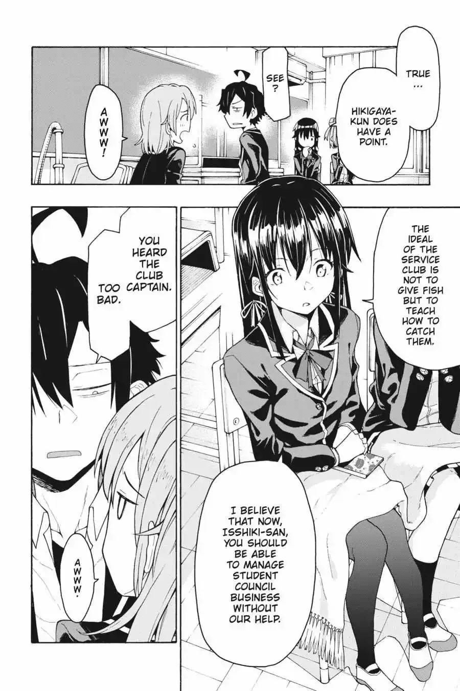 Yahari Ore No Seishun Love Come Wa Machigatteiru @comic Chapter 71 page 35 - MangaNato