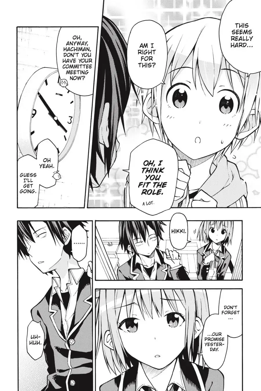 Yahari Ore no Seishun Rabukome wa Machigatte Iru. @ Comic Chapter 37 page 4 - MangaNato