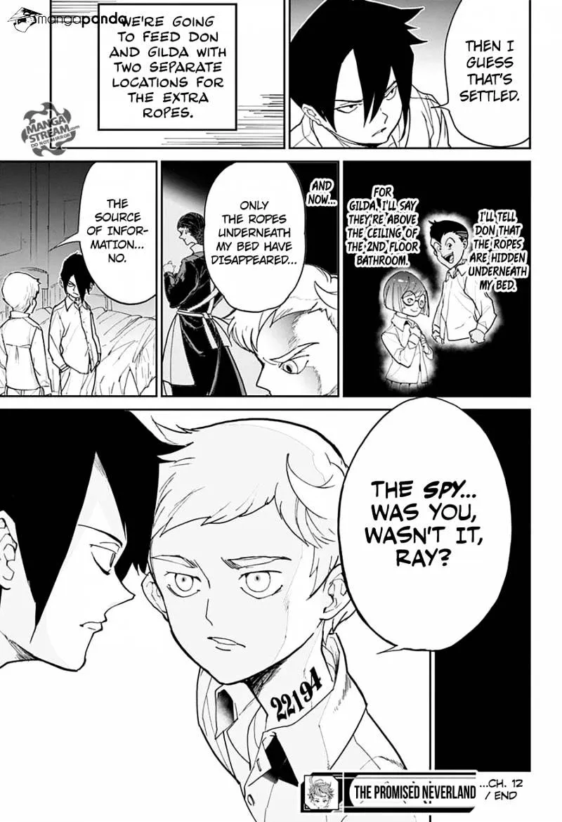 Yakusoku No Neverland Chapter 12 page 19 - MangaKakalot