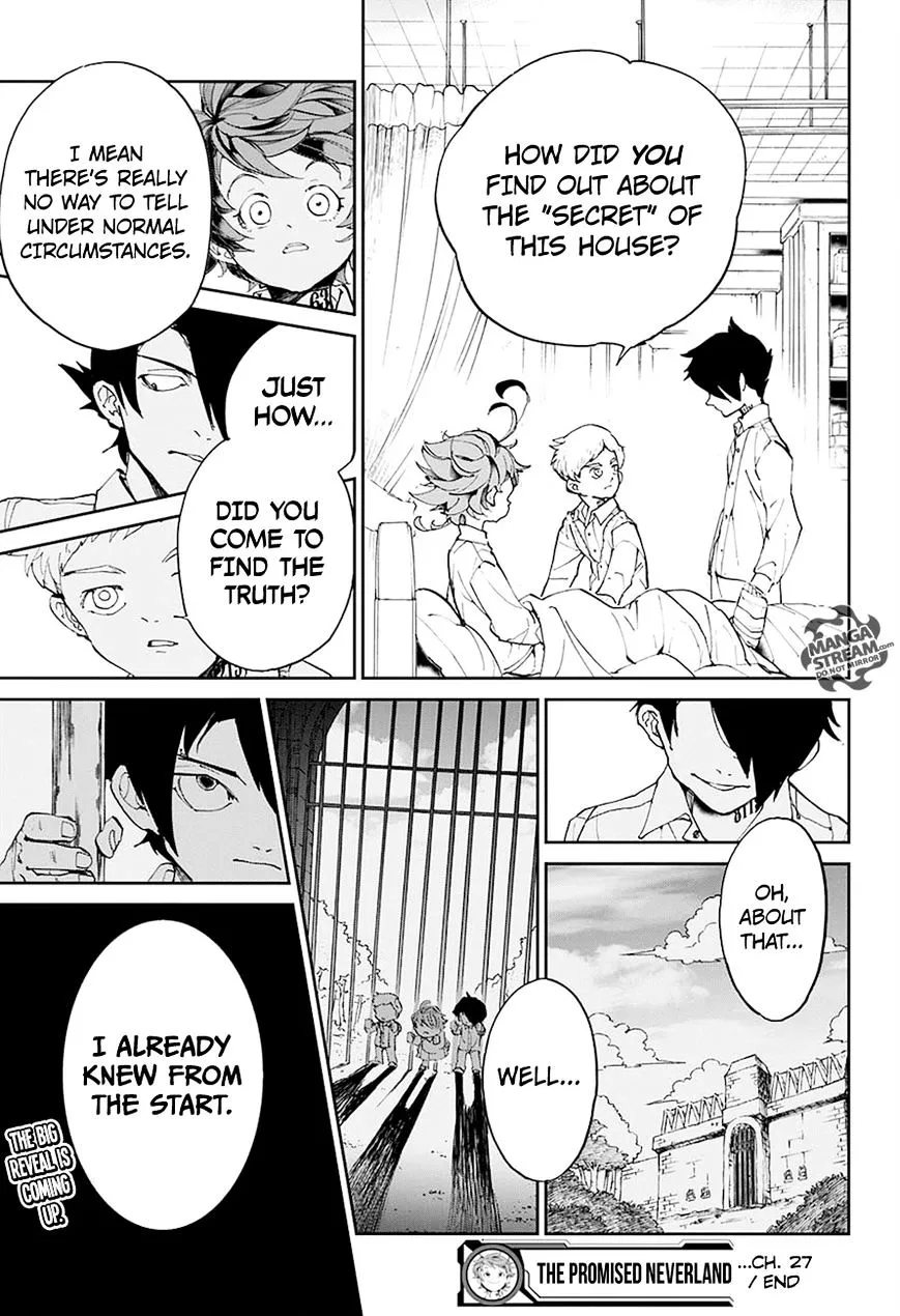 Yakusoku No Neverland Chapter 27 page 20 - MangaKakalot