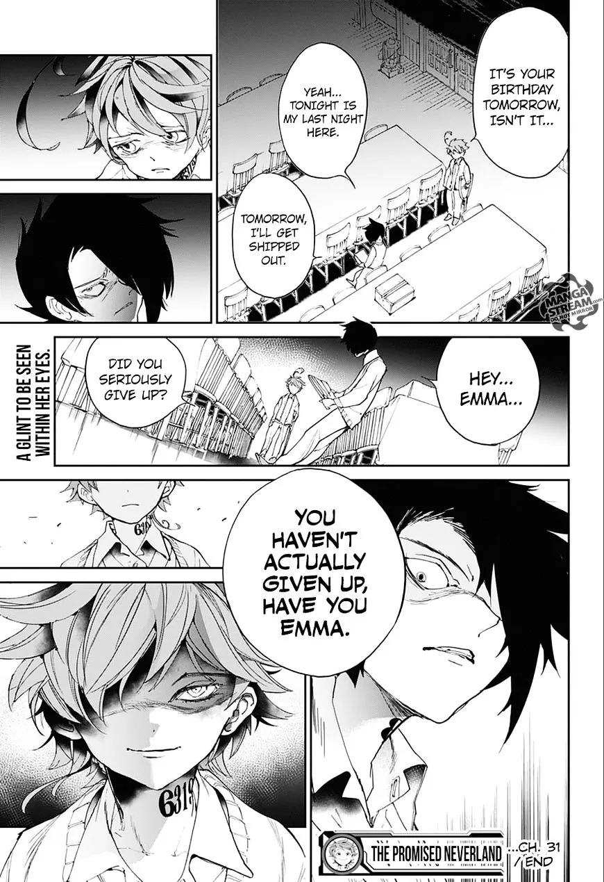 Yakusoku No Neverland Chapter 31 page 20 - MangaKakalot