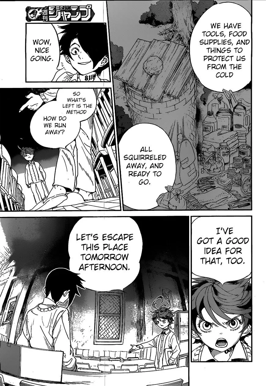 Yakusoku No Neverland Chapter 32 page 10 - MangaKakalot