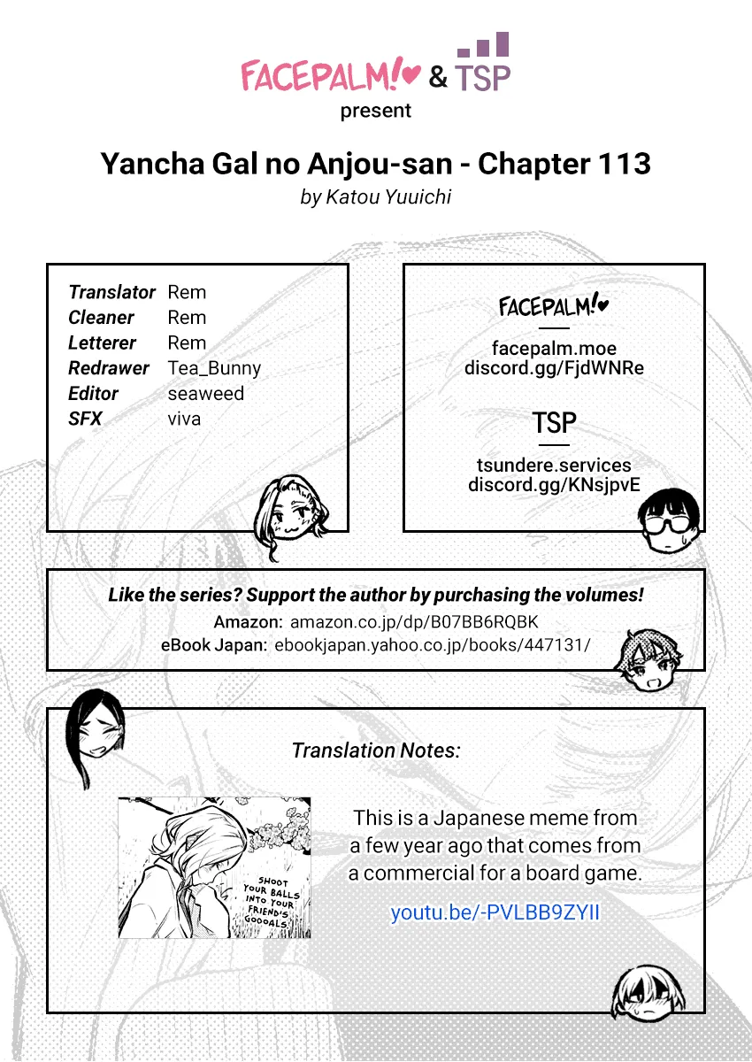 Yancha Gal No Anjou-San Chapter 113 page 14 - MangaNato