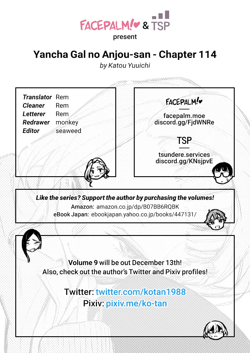 Yancha Gal No Anjou-San Chapter 114 page 16 - MangaNato