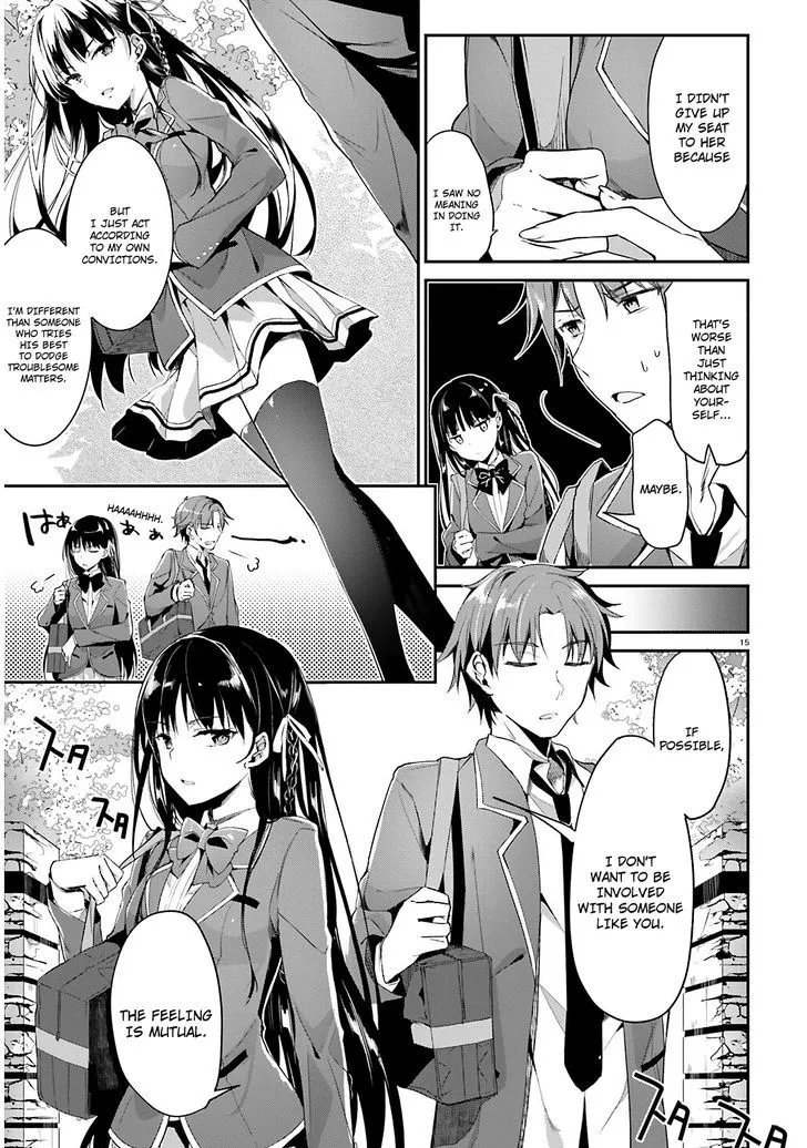 Youkoso Jitsuryoku Shijou Shugi No Kyoushitsu E - Page 15